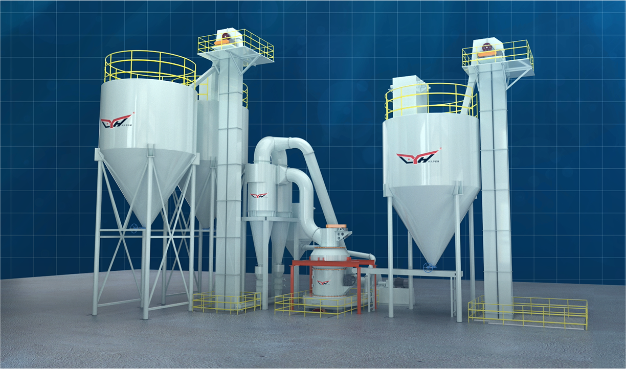 Lyh998 4 Silindir Raymond Öğütme Sarkaç değirmeni